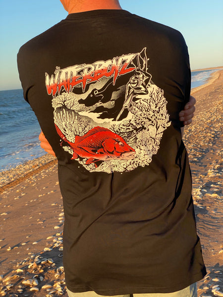 Red emperor tee
